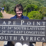 Ik bij het bord van Capepoint<br/>Copyright © JTravel.nl Ik bij het bord van Capepoint / Copyright © JTravel.nl