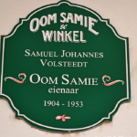 Ome Samie Se Winkel in Stellenbosch<br/>Copyright © JTravel.nl Ome Samie Se Winkel in Stellenbosch / Copyright © JTravel.nl