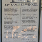 Ome Samie Se Winkel in Stellenbosch<br/>Copyright © JTravel.nl Ome Samie Se Winkel in Stellenbosch / Copyright © JTravel.nl