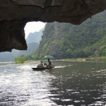 Het einde van de grot tijdens de vaartocht in Tam Coc / Copyright © JTravel.nl