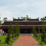 De tempel van de Thien Mu Pagode in Hué<br/>Copyright © JTravel.nl De tempel van de Thien Mu Pagode in Hué / Copyright © JTravel.nl