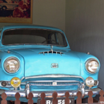 De auto van de verbrande monnik in de Thien Mu Pagode in Hué<br/>Copyright © JTravel.nl De auto van de verbrande monnik in de Thien Mu Pagode in Hué / Copyright © JTravel.nl