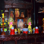 Binnenin het klooster van Hué<br/>Copyright © JTravel.nl Binnenin het klooster van Hué / Copyright © JTravel.nl