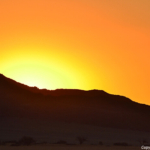 De zonsondergang tijdens de sundowner op de Little Sossus Campsite<br/>Copyright © JTravel.nl De zonsondergang tijdens de sundowner op de Little Sossus Campsite / Copyright © JTravel.nl