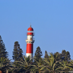 De vuurtoren van Swakopmund<br/>Copyright © JTravel.nl De vuurtoren van Swakopmund / Copyright © JTravel.nl