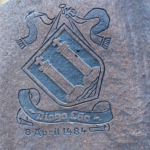 Een steen bij de kruizen van Cape Cross<br/>Copyright © JTravel.nl Een steen bij de kruizen van Cape Cross / Copyright © JTravel.nl