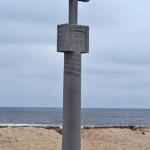 Een van de kruizen van Cape Cross<br/>Copyright © JTravel.nl Een van de kruizen van Cape Cross / Copyright © JTravel.nl