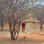 Een hutje van de Himba stam in Otjikandero<br/>Copyright © JTravel.nl Een hutje van de Himba stam in Otjikandero / Copyright © JTravel.nl