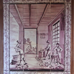 Een wandtegel in de Oudheidkamer in Den Burg<br/>Copyright © JTravel.nl Een wandtegel in de Oudheidkamer in Den Burg / Copyright © JTravel.nl