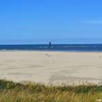 Het strand bij de vuurtoren van De Cocksdorp<br/>Copyright © JTravel.nl Het strand bij de vuurtoren van De Cocksdorp / Copyright © JTravel.nl