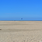 Het strand bij de vuurtoren van De Cocksdorp<br/>Copyright © JTravel.nl Het strand bij de vuurtoren van De Cocksdorp / Copyright © JTravel.nl