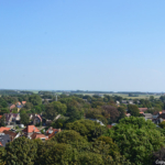 Uitzicht vanaf de toren van de Burghtkerk in Den Burg<br/>Copyright © JTravel.nl Uitzicht vanaf de toren van de Burghtkerk in Den Burg / Copyright © JTravel.nl