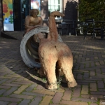 Kunst achter de Hermitage in Amsterdam<br/>Copyright © JTravel.nl Kunst achter de Hermitage in Amsterdam / Copyright © JTravel.nl