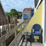 Mijn balkon in Hotel Beatrix in De Koog<br/>Copyright © JTravel.nl Mijn balkon in Hotel Beatrix in De Koog / Copyright © JTravel.nl