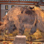 De wollige neushoorn in Ecomare in De Koog<br/>Copyright © JTravel.nl De wollige neushoorn in Ecomare in De Koog / Copyright © JTravel.nl