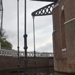 De buitenkant van het Cruquius Museum in Cruquius tijdens de Instawalk Waterbazen<br/>Copyright © JTravel.nl De buitenkant van het Cruquius Museum in Cruquius tijdens de Instawalk Waterbazen / Copyright © JTravel.nl