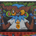 Muurschildering op de NDSM werf in Amsterdam Noord v<br/>Copyright © JTravel.nl Muurschildering op de NDSM werf in Amsterdam Noord / Copyright © JTravel.nl