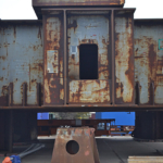 Op het buitenterrein van Damen Shiprepair in Amsterdam Noord tijdens de Instameet 24H Noord<br/>Copyright ยฉ JTravel.nl Op het buitenterrein van Damen Shiprepair in Amsterdam Noord tijdens de Instameet 24H Noord / Copyright ยฉ JTravel.nl