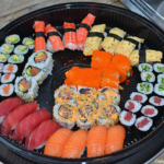 Sushi in de hoogste kas van Amsterdam HoogtIJ in Amsterdam Noord tijdens de Instameet 24H Noord<br/>Copyright ยฉ JTravel.nl Sushi in de hoogste kas van Amsterdam HoogtIJ in Amsterdam Noord tijdens de Instameet 24H Noord / Copyright ยฉ JTravel.nl