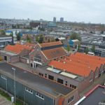Uitzicht vanuit de rode toren van de hoogste kas HoogtIJ van Amsterdam in Amsterdam Noord tijdens de Instameet 24H Noord<br/>Copyright ยฉ JTravel.nl Uitzicht vanuit de rode toren van de hoogste kas HoogtIJ van Amsterdam in Amsterdam Noord tijdens de Instameet 24H Noord / Copyright ยฉ JTravel.nl