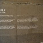 Een tekst in het Waterliniemuseum in Bunnik<br/>Copyright © JTravel.nl Een tekst in het Waterliniemuseum in Bunnik / Copyright © JTravel.nl