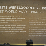 Een tekst in het Waterliniemuseum in Bunnik<br/>Copyright © JTravel.nl Een tekst in het Waterliniemuseum in Bunnik / Copyright © JTravel.nl