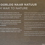 Een tekst in het Waterliniemuseum in Bunnik<br/>Copyright © JTravel.nl Een tekst in het Waterliniemuseum in Bunnik / Copyright © JTravel.nl