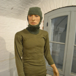 Soldatenkleding tijdens de tentoonstelling Front 14/18 in het Waterliniemuseum in Bunnik<br/>Copyright © JTravel.nl Soldatenkleding tijdens de tentoonstelling Front 14/18 in het Waterliniemuseum in Bunnik / Copyright © JTravel.nl