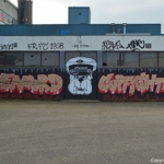 Streetart buiten de Ferro Dome in Rotterdam<br/>Copyright © JTravel.nl Streetart buiten de Ferro Dome in Rotterdam / Copyright © JTravel.nl