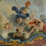 Het plafon in รฉรฉn van de stijlkamers in het Tassenmuseum Hendrikje aan de Herengracht in Amsterdam<br/>Copyright ยฉ JTravel.nl Het plafond in รฉรฉn van de stijlkamers in het Tassenmuseum Hendrikje aan de Herengracht in Amsterdam / Copyright ยฉ JTravel.nl