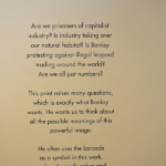 'Barcode Leopard' van Banksy in het Moco Museum in Amsterdam<br/>Copyright ยฉ JTravel.nl 'Barcode Leopard' van Banksy in het Moco Museum in Amsterdam / Copyright ยฉ JTravel.nl