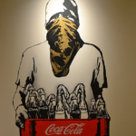 'Molotov' van Icy & Sot in het Moco Museum in Amsterdam<br/>Copyright ยฉ JTravel.nl 'Molotov' van Icy & Sot in het Moco Museum in Amsterdam / Copyright ยฉ JTravel.nl