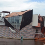 De buitenkant van het Groninger Museum in Groningen<br/>Copyright © JTravel.nl De buitenkant van het Groninger Museum in Groningen / Copyright © JTravel.nl