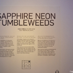 Uitleg over het werk Sapphire Neon Tumbleweeds van glaskunstenaar Dale Chihuly in het Groninger Museum in Groningen<br/>Copyright © JTravel.nl Uitleg over het werk Sapphire Neon Tumbleweeds van glaskunstenaar Dale Chihuly het Groninger Museum in Groningen / Copyright © JTravel.nl