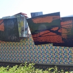 De buitenkant van het Groninger Museum in Groningen<br/>Copyright © JTravel.nl De buitenkant van het Groninger Museum in Groningen / Copyright © JTravel.nl