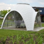 Flevo Campus in Urban District op de Floriade Expo 2022 in Almere<br/>Copyright ยฉ JTravel.nl Flevo Campus in Urban District op de Floriade Expo 2022 in Almere<br/>Copyright ยฉ JTravel.nl
