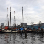 Vanaf de pont naar Amsterdam-Noord tijdens mijn wandeling in de haven van Amsterdam <br/>Copyright © JTravel.nl Vanaf de pont naar Amsterdam-Noord tijdens mijn wandeling in de haven van Amsterdam <br/>Copyright © JTravel.nl