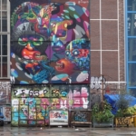 Street art op de NDSM-werf in Amsterdam-Noord tijdens mijn wandeling in de haven van Amsterdam <br/>Copyright © JTravel.nl Street art op de NDSM-werf in Amsterdam-Noord tijdens mijn wandeling in de haven van Amsterdam <br/>Copyright © JTravel.nl