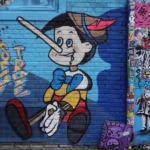 Street art op de NDSM-werf in Amsterdam-Noord tijdens mijn wandeling in de haven van Amsterdam <br/>Copyright © JTravel.nl Street art op de NDSM-werf in Amsterdam-Noord tijdens mijn wandeling in de haven van Amsterdam <br/>Copyright © JTravel.nl