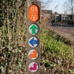 Knooppunt 03 tijdens mijn wandeling rond de buitenplaatsen van Heemskerk Knooppunt 03 tijdens mijn wandeling rond de buitenplaatsen van Heemskerk